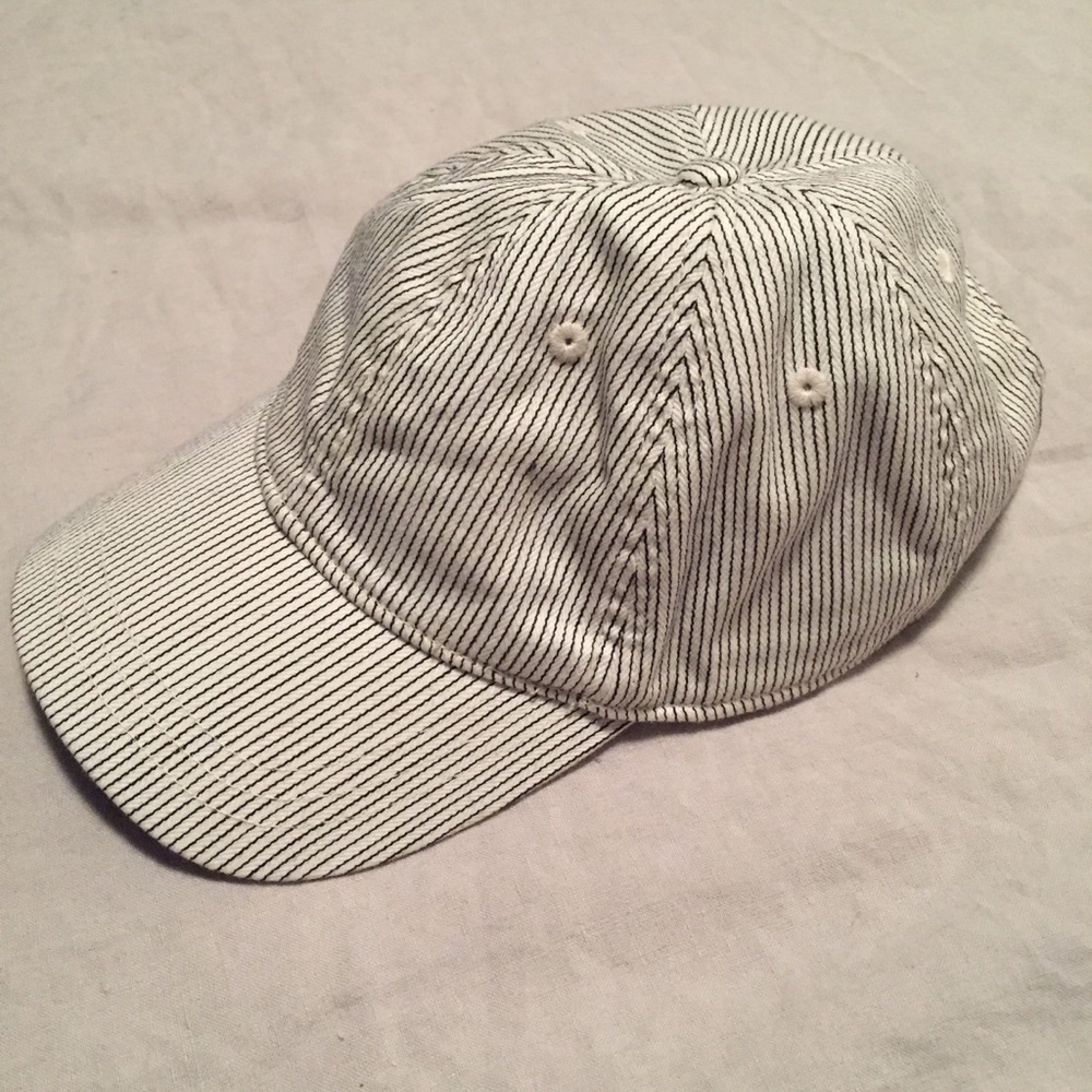 Madewell Cotton and Leather Hat